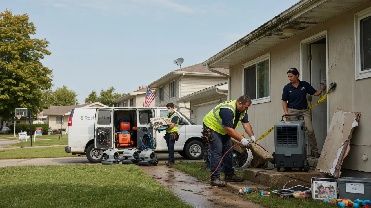 Water Damage Restoration in Big Prairie, OH near me